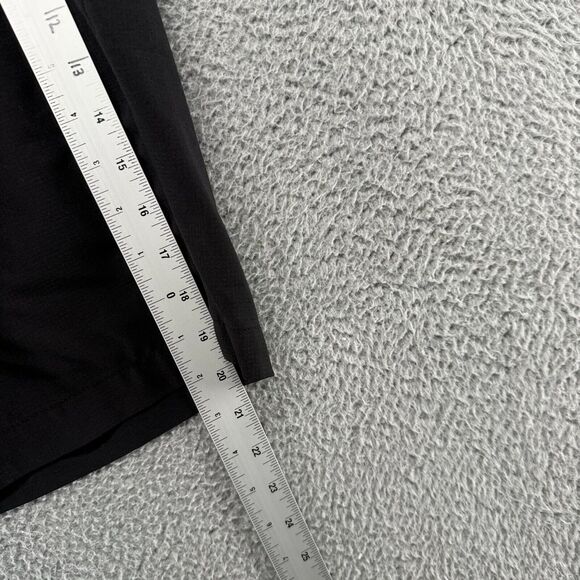 Travis Mathew Shorts Men's 37 Black Chino Khaki Lightweight Flex Golf 9 Inch - Picture 5 of 9